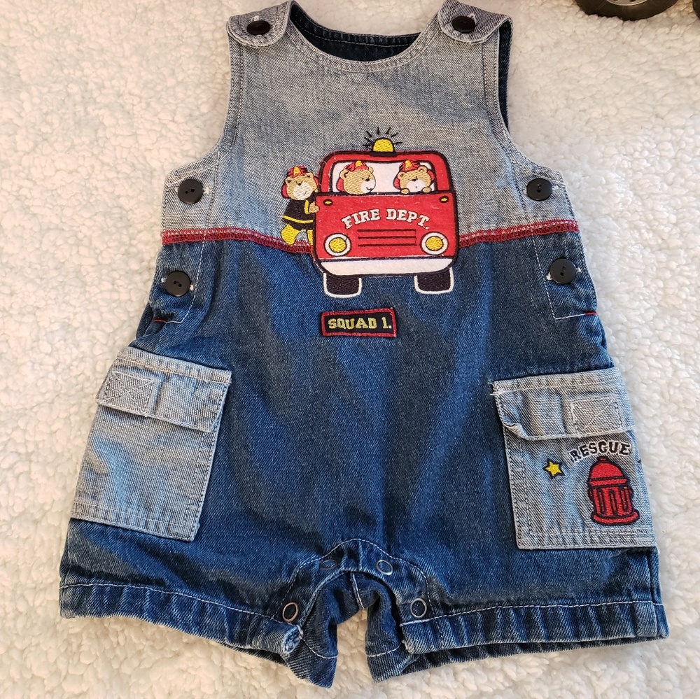 Fire 🔥 Dept Denim Onesie